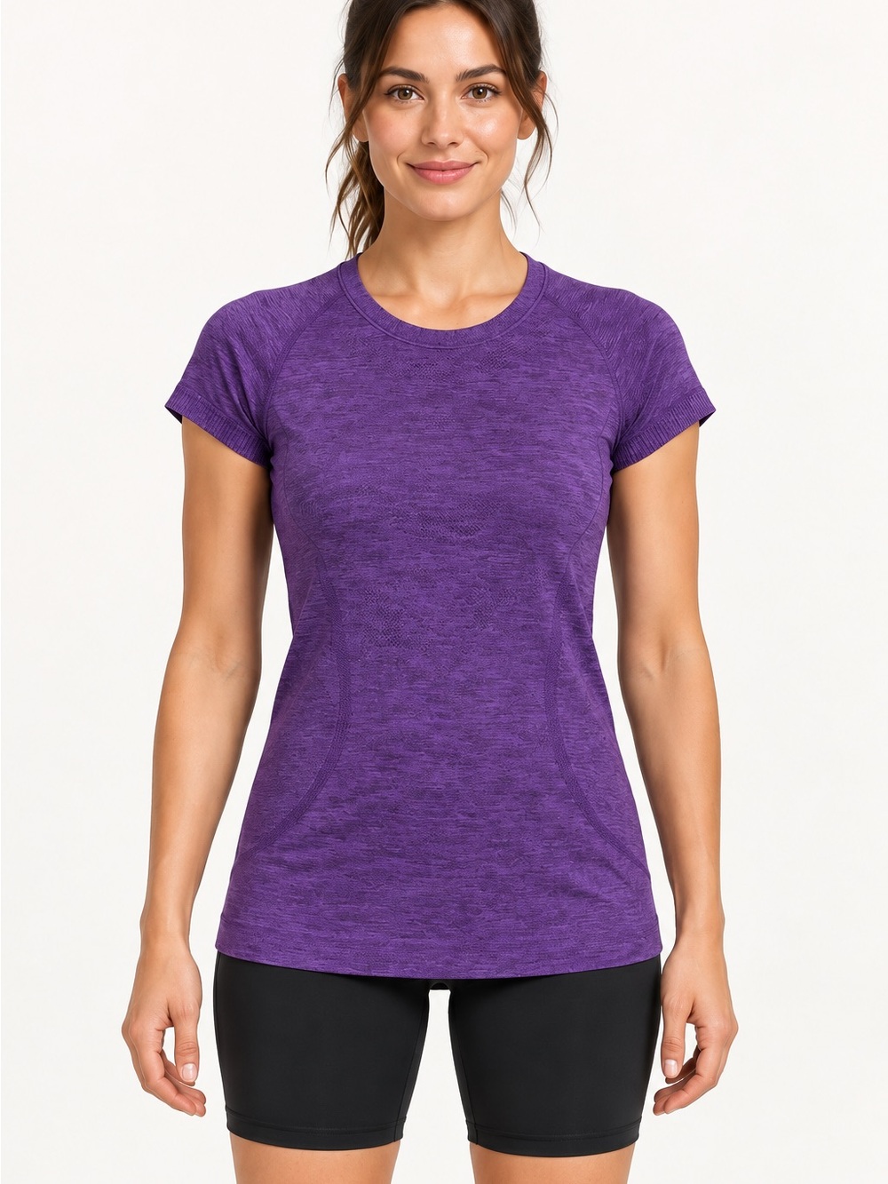 Lululemon Swiftly Tech Short Sleeve 2.0 Shadow Bloom Purple Size 2